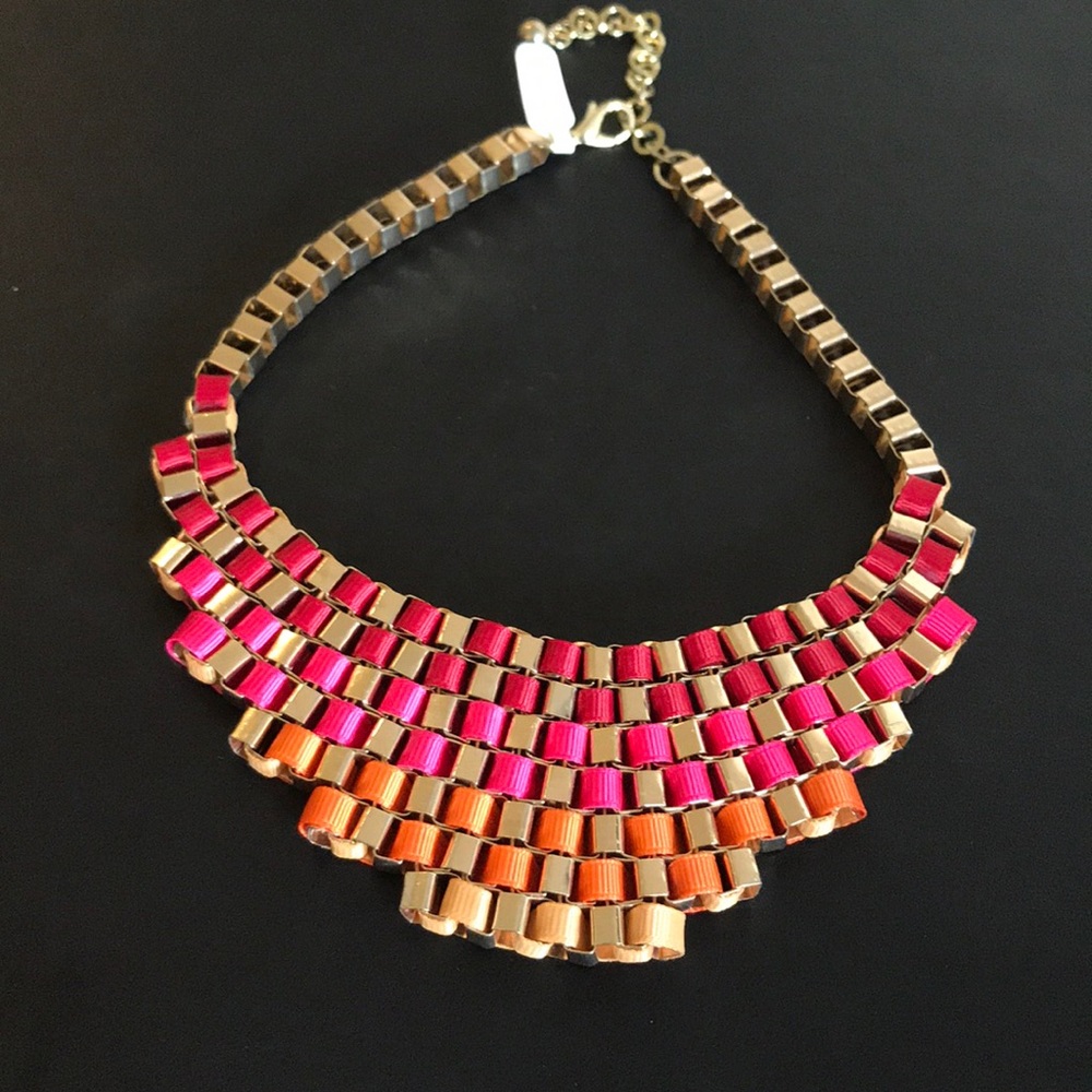 Ribbon Link Necklace